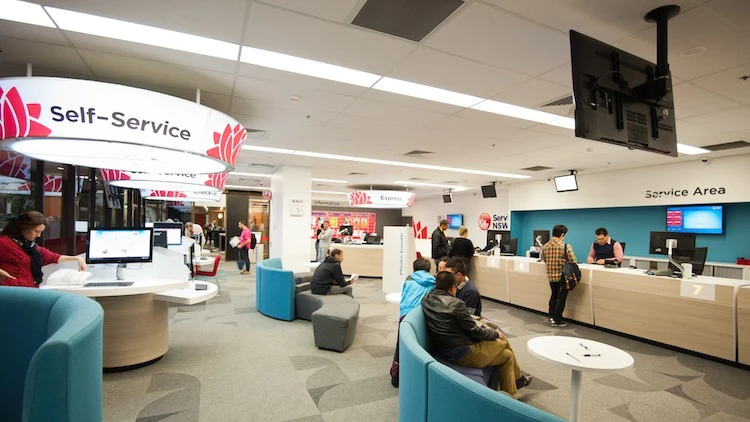 Service NSW booking platform