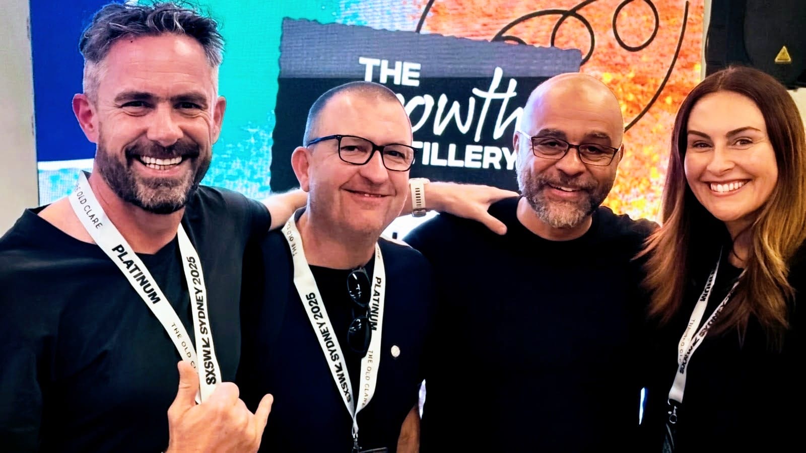 Alan James with Mo Gawdat at SXSW Sydney 2025
